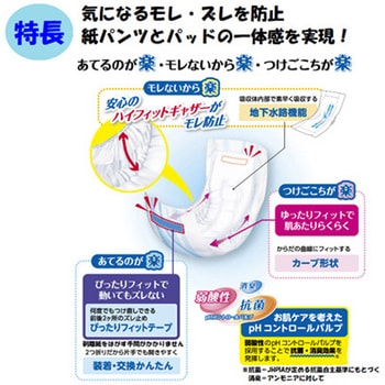 サルバ 紙パンツ用やわ楽パッド 白十字