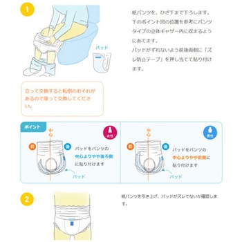 サルバ 紙パンツ用やわ楽パッド 白十字