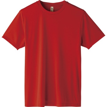 ライトドライTシャツ M レッド アーテック