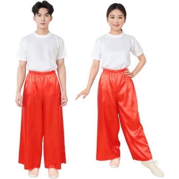 ソフトサテンズボン L 赤 - アーテック[学校教材・教育玩具]