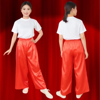 ソフトサテンズボン L 赤 - アーテック[学校教材・教育玩具]