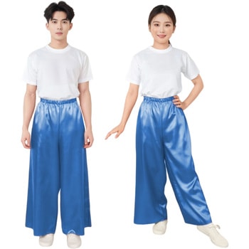 ソフトサテンズボン L 青 - アーテック[学校教材・教育玩具]