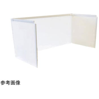 ぱぱっとウォール 外寸サイズ mm ：D607×W1150×H600 岐阜プラスチック工業(RISU/リス)