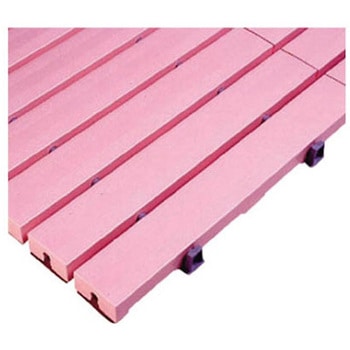 スノコJ 440mm×450mm ピンク ミヅシマ工業