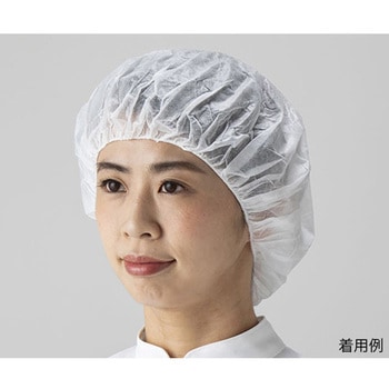 ディスポ不織布ヘアーネット ライトキャップ 100枚入 東洋リントフリー