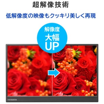 モバイルディスプレイ 15.6型/1920×1080/HDMI(ミニ)、USB Type-C(DisplayPort Alt Mode)/ブラック/スピーカー：なし/手軽に持ち運べて場所を選ばず業務効率アップ I ・O DATA(アイ・オー・データ)