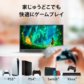 モバイルディスプレイ 15.6型/1920×1080/HDMI(ミニ)、USB Type-C(DisplayPort Alt Mode)/ブラック/スピーカー：なし/手軽に持ち運べて場所を選ばず業務効率アップ I ・O DATA(アイ・オー・データ)