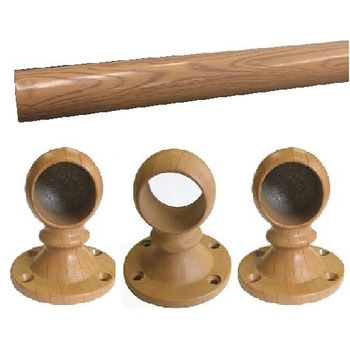 木目パイプセット(ブラケット) フジテック・ジャパン