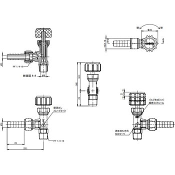 ニードルバルブ EA426シリーズ エスコ