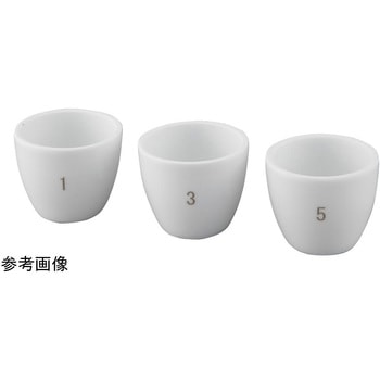 番号付き磁性るつぼ 器(1-10番号入 10個一式) CRシリーズ アズワン