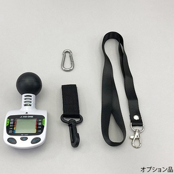 黒球型携帯熱中症計 アズワン