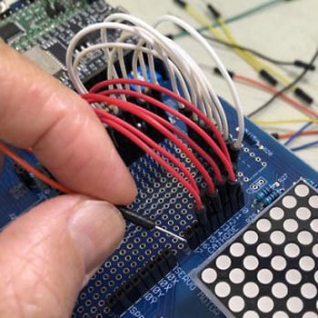 電子回路学習キット ESP32マイコン実験キット - アドウィン