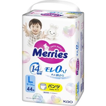 メリーズパンツ L44枚 花王