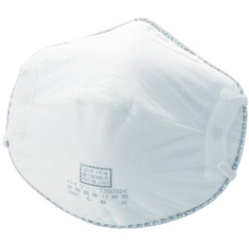 使い捨て防じんマスク DS2 活性炭入(10枚入) T35A-DS2Kシリーズ TRUSCO