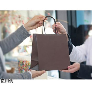 紙袋 マットバッグ ブラウン ベルベ