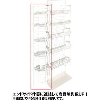 エンドサイドサイド什器 ダイドーハント(大同製鋲所)