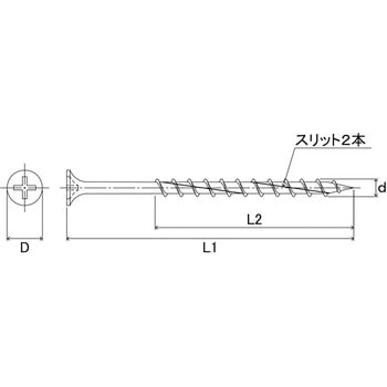 コーススレッドEX+ 全ネジ パック ダイドーハント(大同製鋲所)