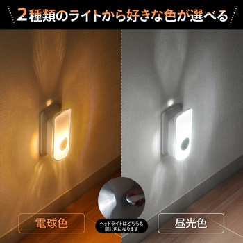 wasser13  LEDフットライト  明暗/人感センサー 懐中電灯 大河商事