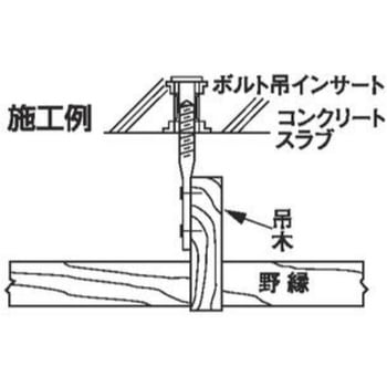 ユニクロ 羽子板吊足 [ナット付] ダイドーハント(大同製鋲所)