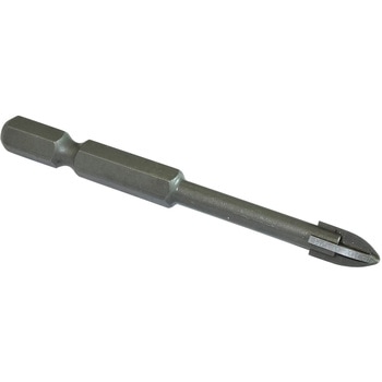 GranGear(グランギア) 磁器タイル用 スナイパーX(エックス)ドリル 6.35六角軸 神王工業