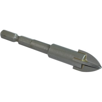 GranGear(グランギア) 磁器タイル用 スナイパーX(エックス)ドリル 6.35六角軸 神王工業