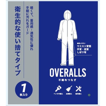 不織布つなぎ Laccu