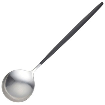 18-8リンクス ブラックサテン テーブルスプーン イシガキ産業