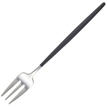 18-8リンクス ブラックサテン フルーツフォーク イシガキ産業