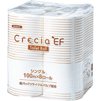 クレシア EFトイレットロール 8R 日本製紙クレシア