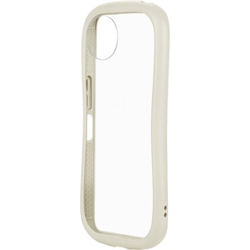 AQUOS wish4 耐衝撃ハイブリッドケース 「ViAMO fly」 ライトグレー 軽量 ストラップホール付 TPU LEPLUS NEXT