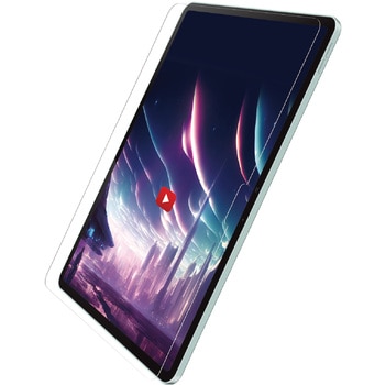 13インチ iPad Air (M2) ガラスフィルム 超高透明 光反射軽減 ガイドフレーム付 表面硬度10H 指紋防止 エレコム
