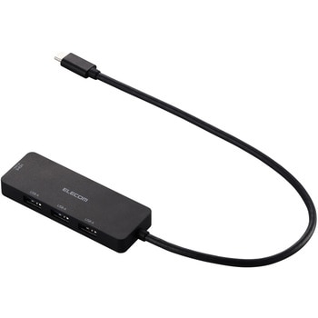 USB Type-C ハブ USB3.1 Gen1 USB-A×3 HDMI×1 バスパワー 薄型 【TypeC 機器対応】 ケーブル約30cm エレコム