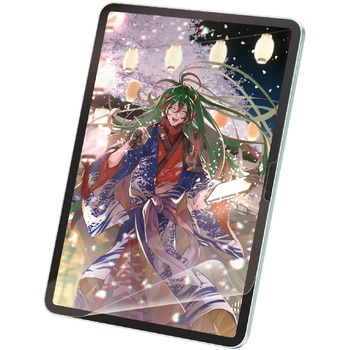 11インチ iPad Air (M2) フィルム ペーパーライク ケント紙 紙のような描き心地 アンチグレア 指紋防止 エレコム