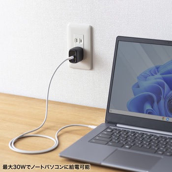 AC充電器_USB Power Delivery対応 サンワサプライ