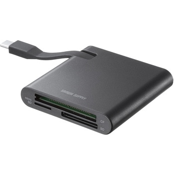 カードリーダー_USB TypeC_UHS-II対応SD4.0 サンワサプライ