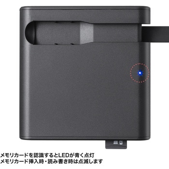 カードリーダー_USB TypeC_UHS-II対応SD4.0 サンワサプライ