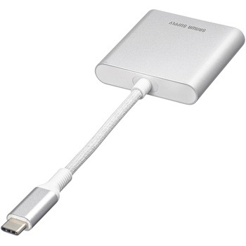 カードリーダー_USB TypeC_USB PD充電対応 サンワサプライ
