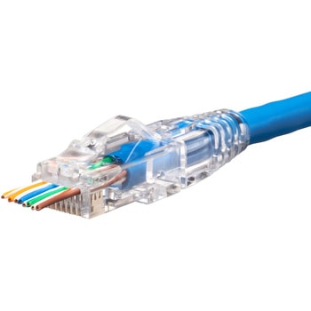 RJ-45コネクタ_CAT6A_貫通型 サンワサプライ