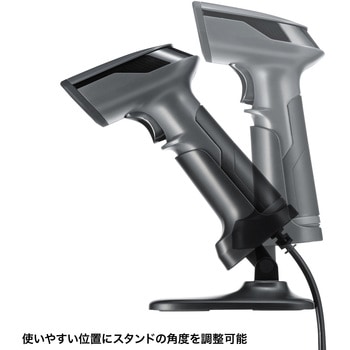 バーコードリーダー_2次元_QR対応 サンワサプライ