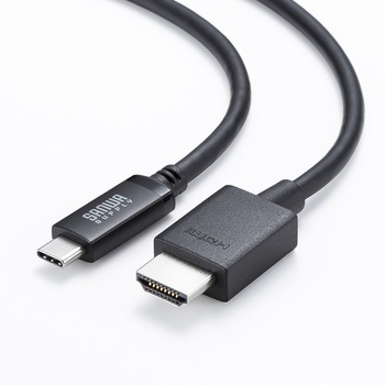 変換ケーブル_USB TypeC-HDMI サンワサプライ