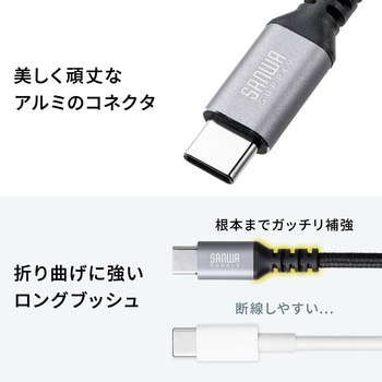 USBTypeCケーブル_USB2.0 サンワサプライ