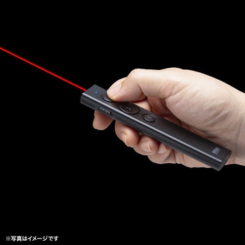 パワーポインター_USB_充電式 サンワサプライ
