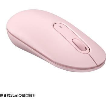 ブルーLEDマウス_ワイヤレス_静音 サンワサプライ