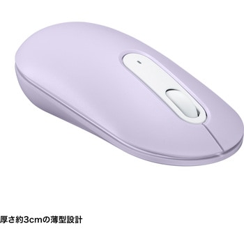 ブルーLEDマウス_ワイヤレス_静音 サンワサプライ