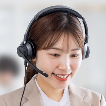 ヘッドセット_Bluetooth_クレードル付き サンワサプライ