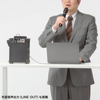 拡声器スピーカー_ワイヤレス サンワサプライ