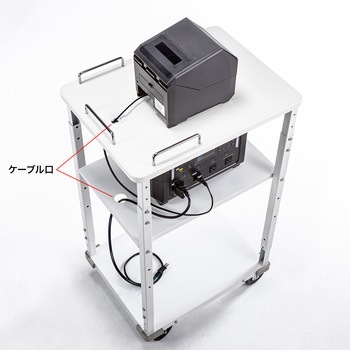 カート_作業用_プリンタ サンワサプライ
