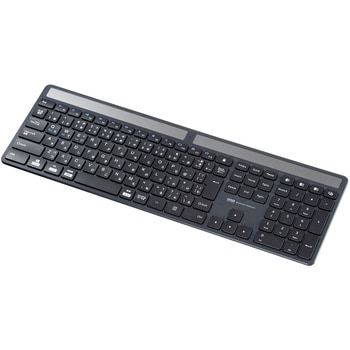 キーボード_Bluetooth_ソーラー充電 サンワサプライ