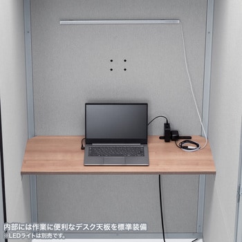 ワークブース_セミクローズ型 サンワサプライ