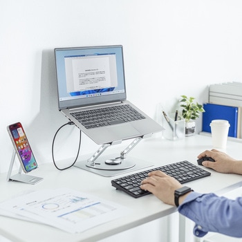 クーラーパッド_ノートパソコン用_スタンド型 サンワサプライ